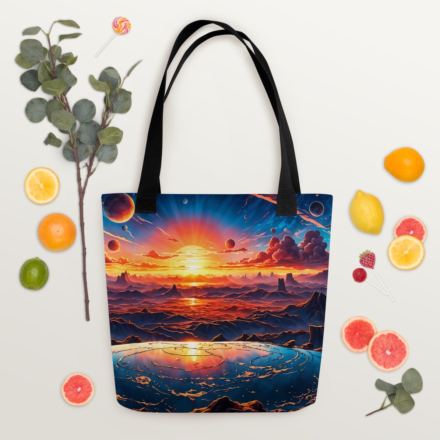 Surreal Sunset II Tote Bag - Tote Bags - Discovery Co.