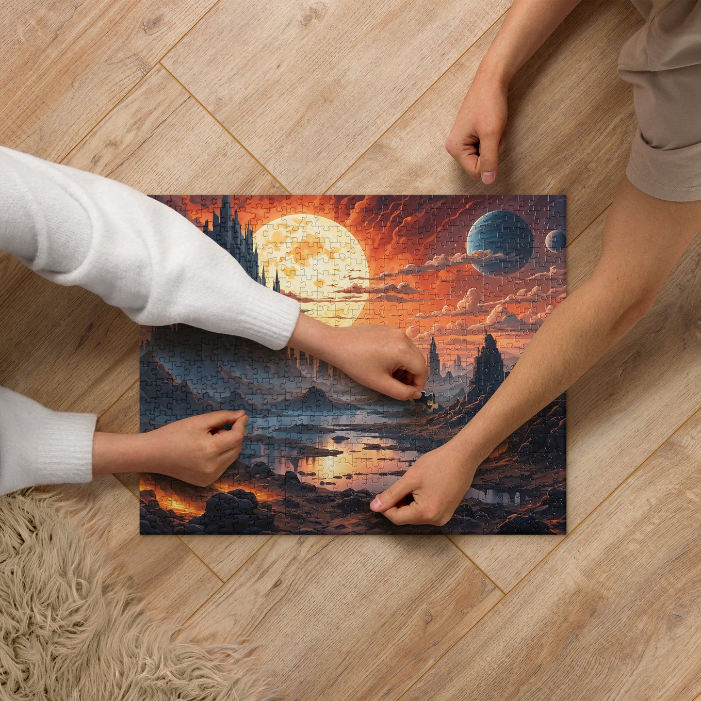 Surreal Sunset IV Jigsaw Puzzle - Puzzle - Discovery Co.