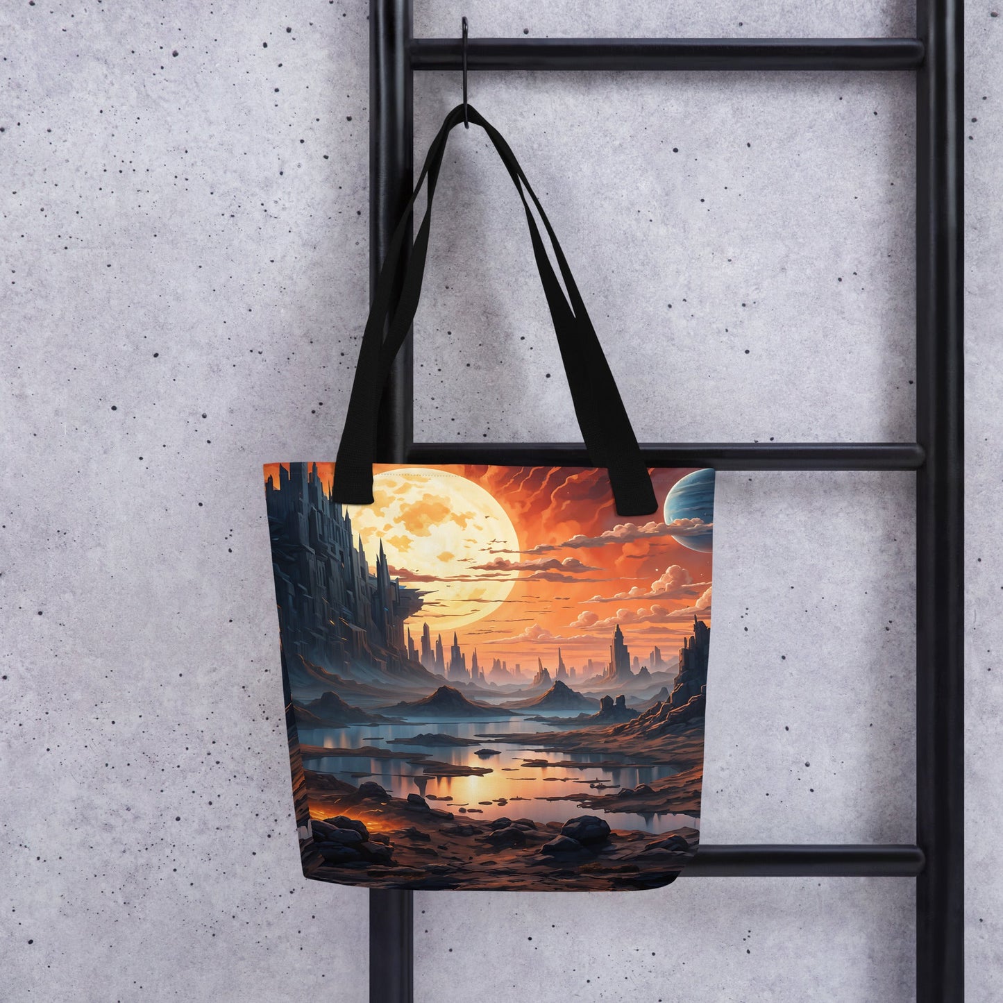 Surreal Sunset IV Tote Bag - Tote Bags - Discovery Co.