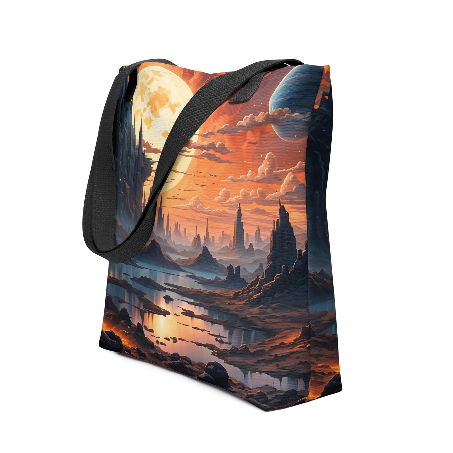 Surreal Sunset IV Tote Bag - Tote Bags - Discovery Co.