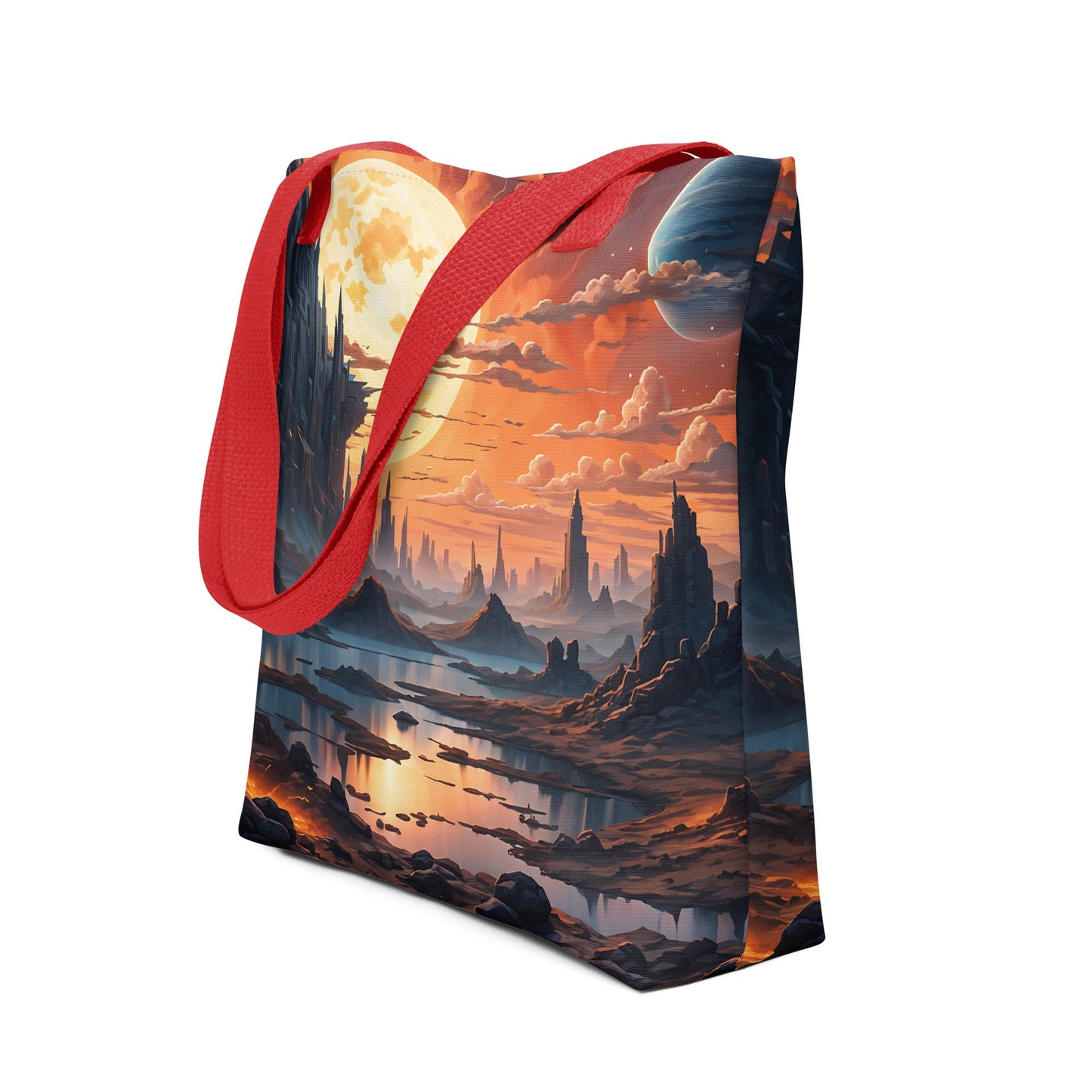 Surreal Sunset IV Tote Bag - Tote Bags - Discovery Co.