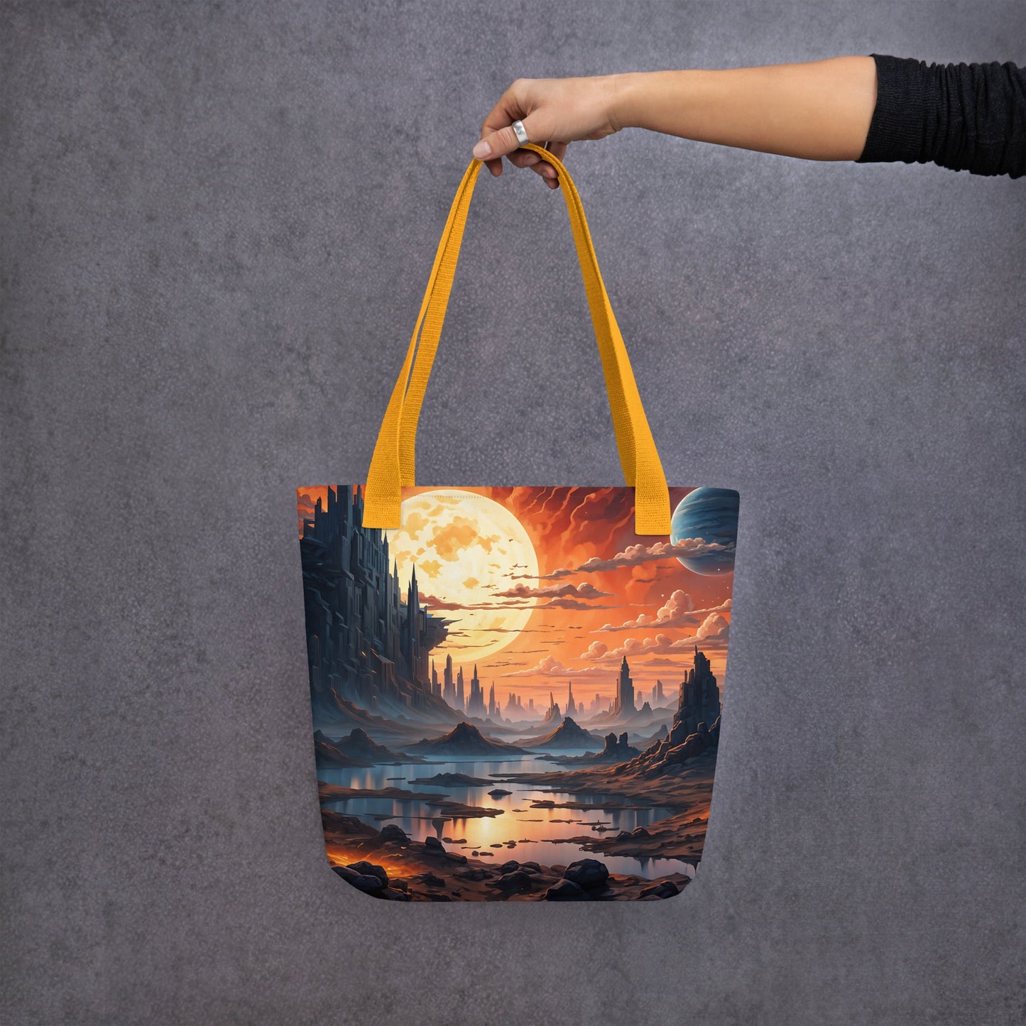 Surreal Sunset IV Tote Bag - Tote Bags - Discovery Co.