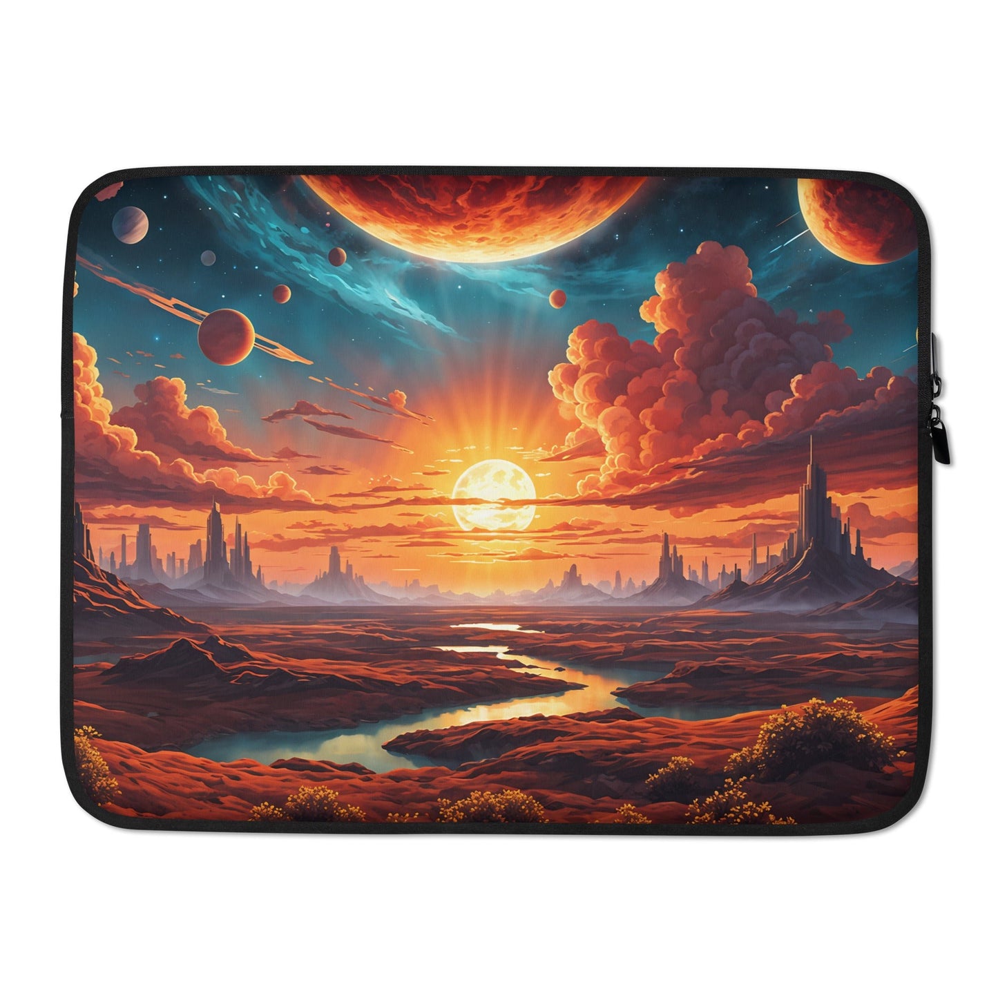 Surreal Sunset Laptop Sleeve - Laptop Cases - Discovery Co.