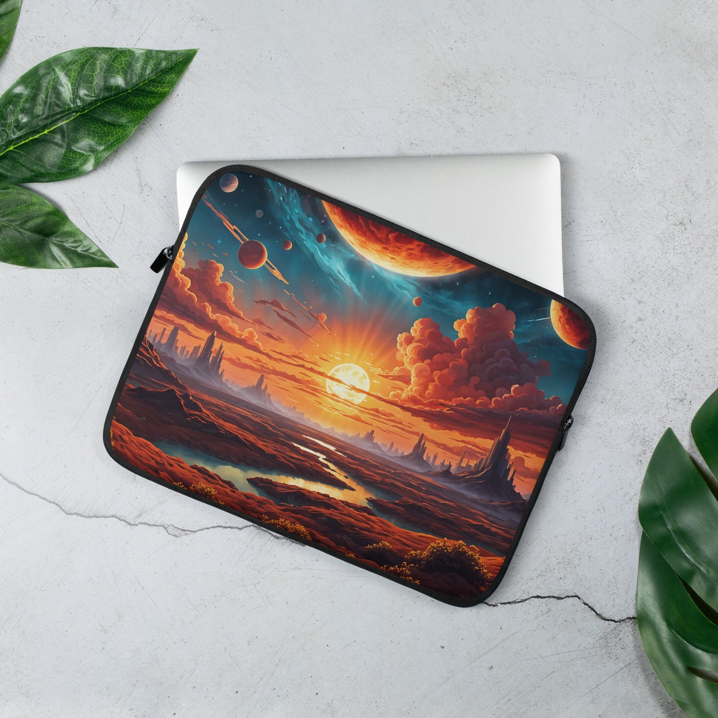 Surreal Sunset Laptop Sleeve - Laptop Cases - Discovery Co.