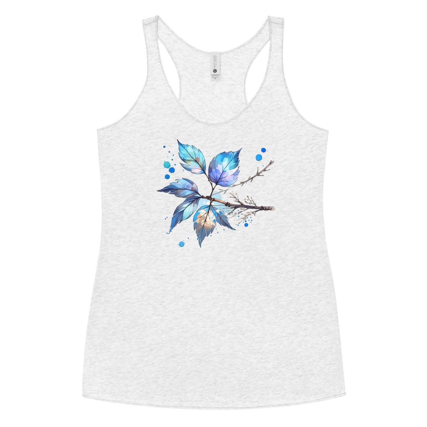 Tree Branch Watercolor Art Women's Racerback Tank - Women's Shirts - Discovery Co.