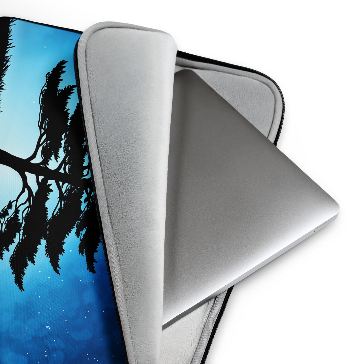 Tree In Night Sky Laptop Sleeve - Laptop Cases - Discovery Co.
