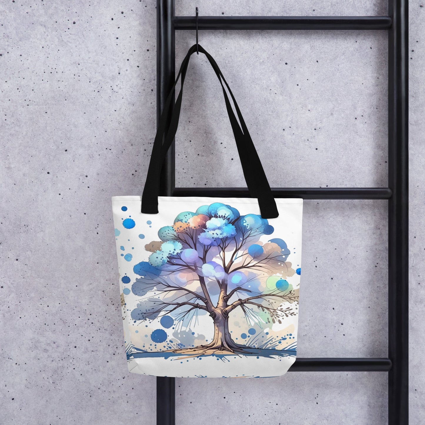 Tree Watercolor Art Tote Bag - Tote Bags - Discovery Co.