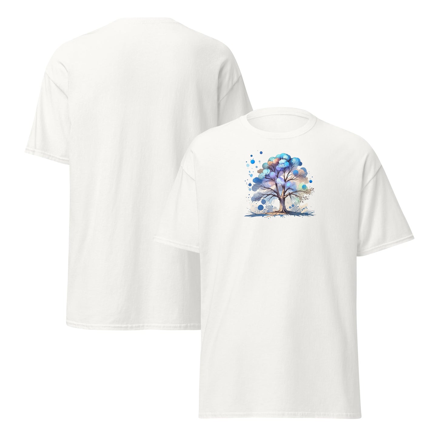 Tree Watercolor Art Women's (Unisex) Classic Tee - Women's Shirts - Discovery Co.