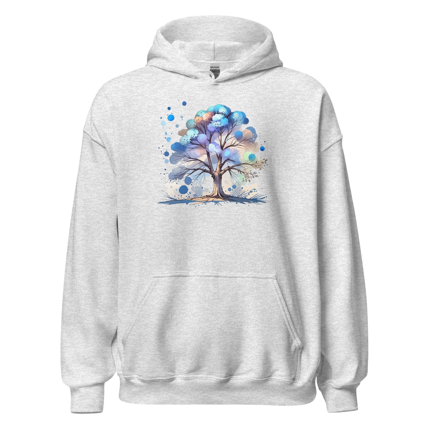 Tree Watercolor Art Women's (Unisex) Hoodie - Hoodies - Discovery Co.