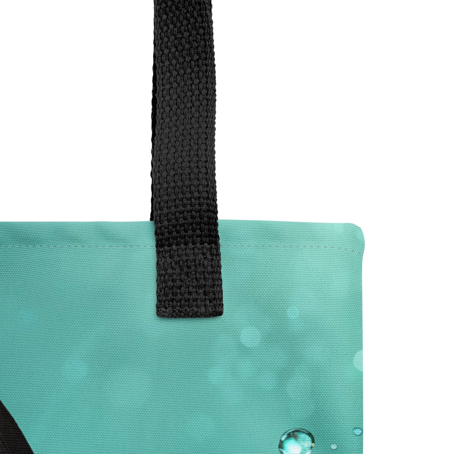 Turquoise Butterfly II Tote Bag - Tote Bags - Discovery Co.
