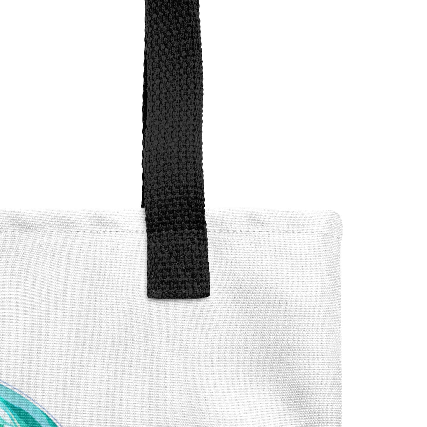 Turquoise Jellyfish Tote Bag - Tote Bags - Discovery Co.
