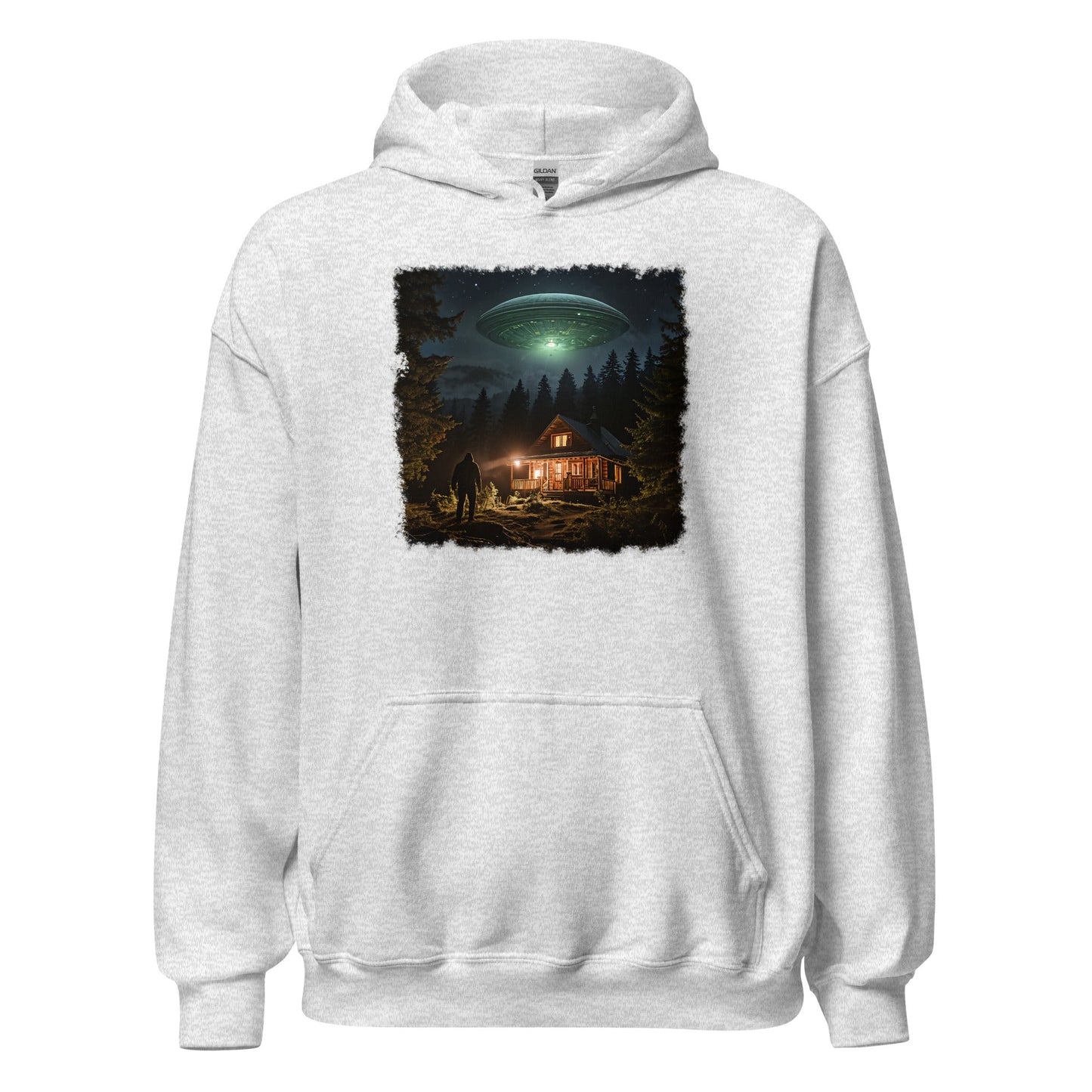 UFO and Bigfoot Women's (Unisex) Hoodie - Hoodies - Discovery Co.