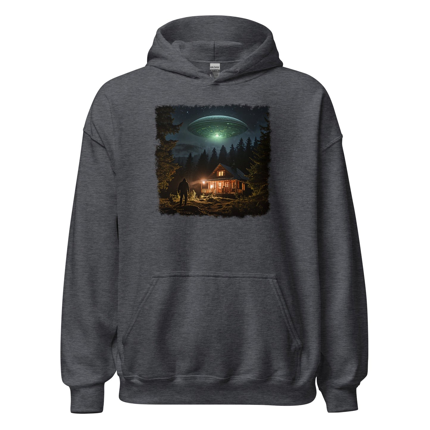 UFO and Bigfoot Women's (Unisex) Hoodie - Hoodies - Discovery Co.