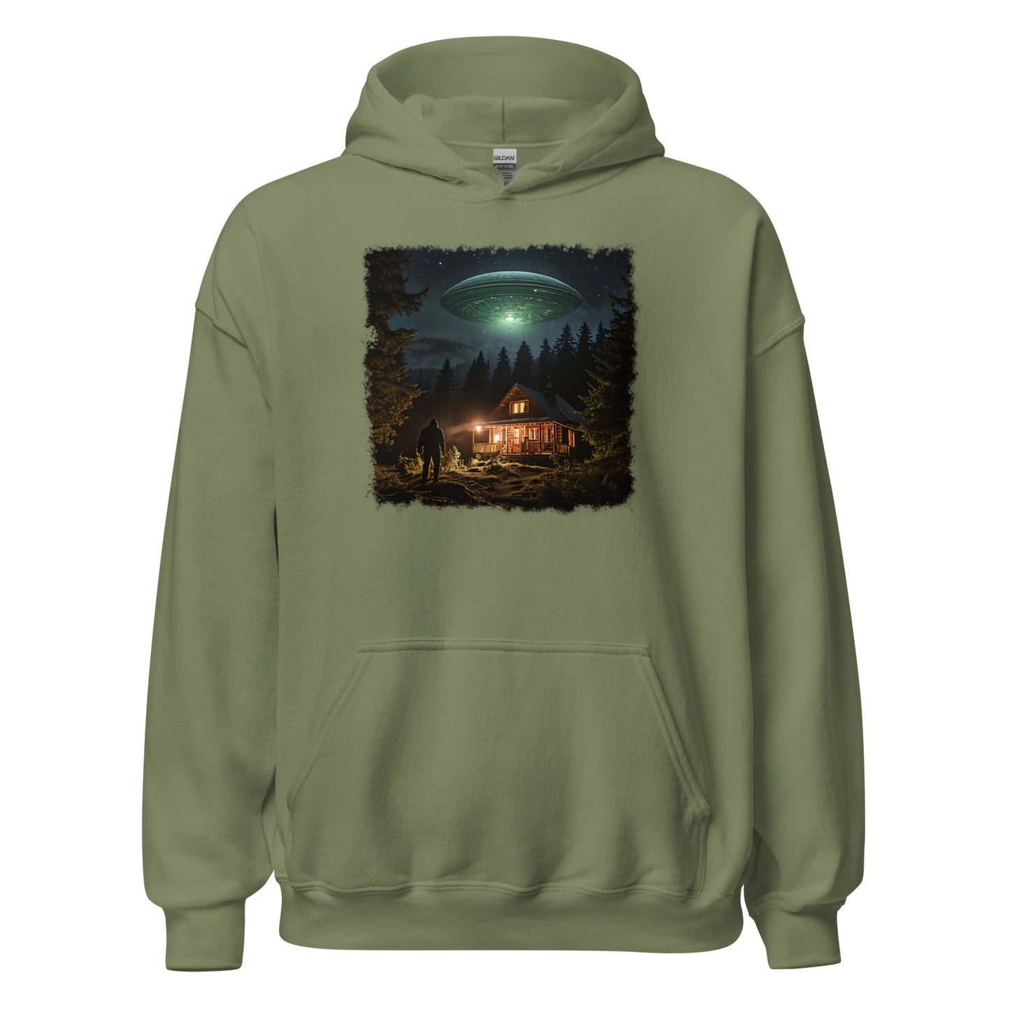 UFO and Bigfoot Women's (Unisex) Hoodie - Hoodies - Discovery Co.