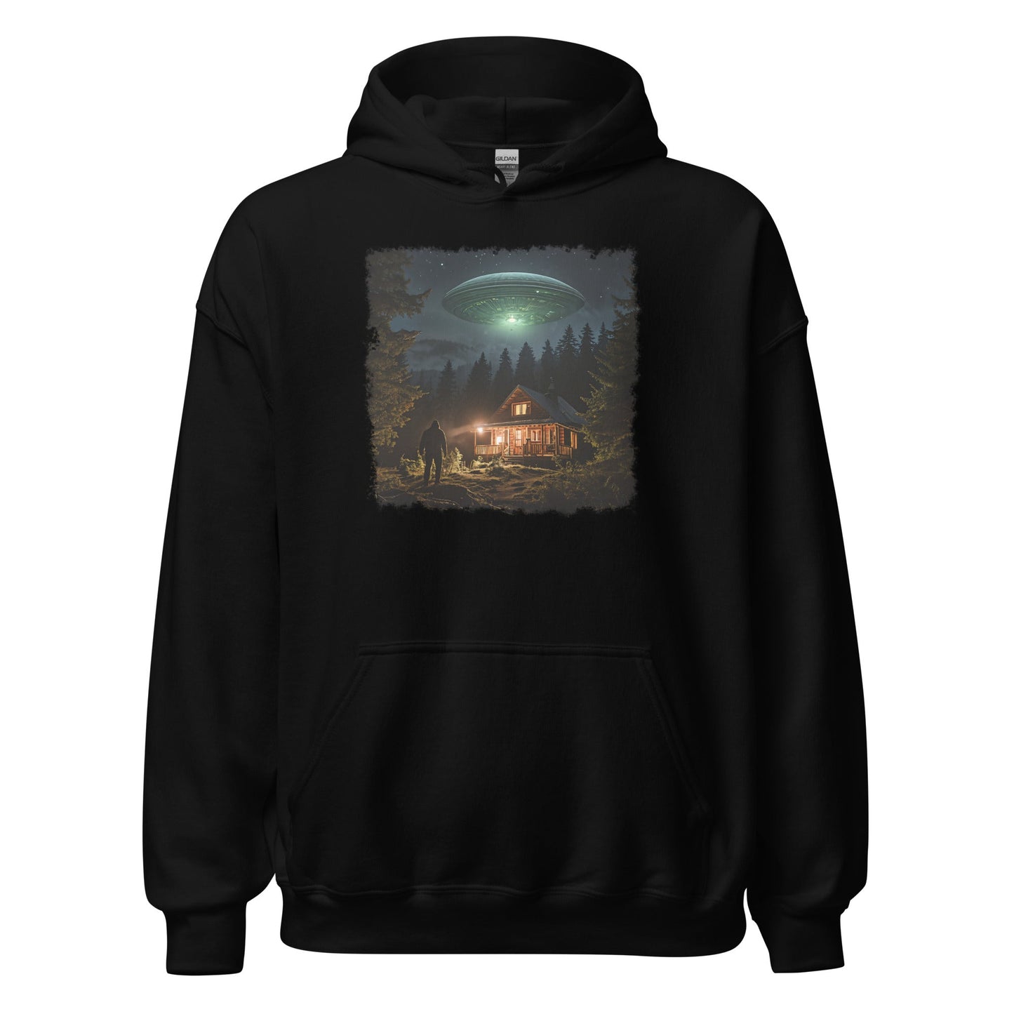 UFO and Bigfoot Women's (Unisex) Hoodie - Hoodies - Discovery Co.