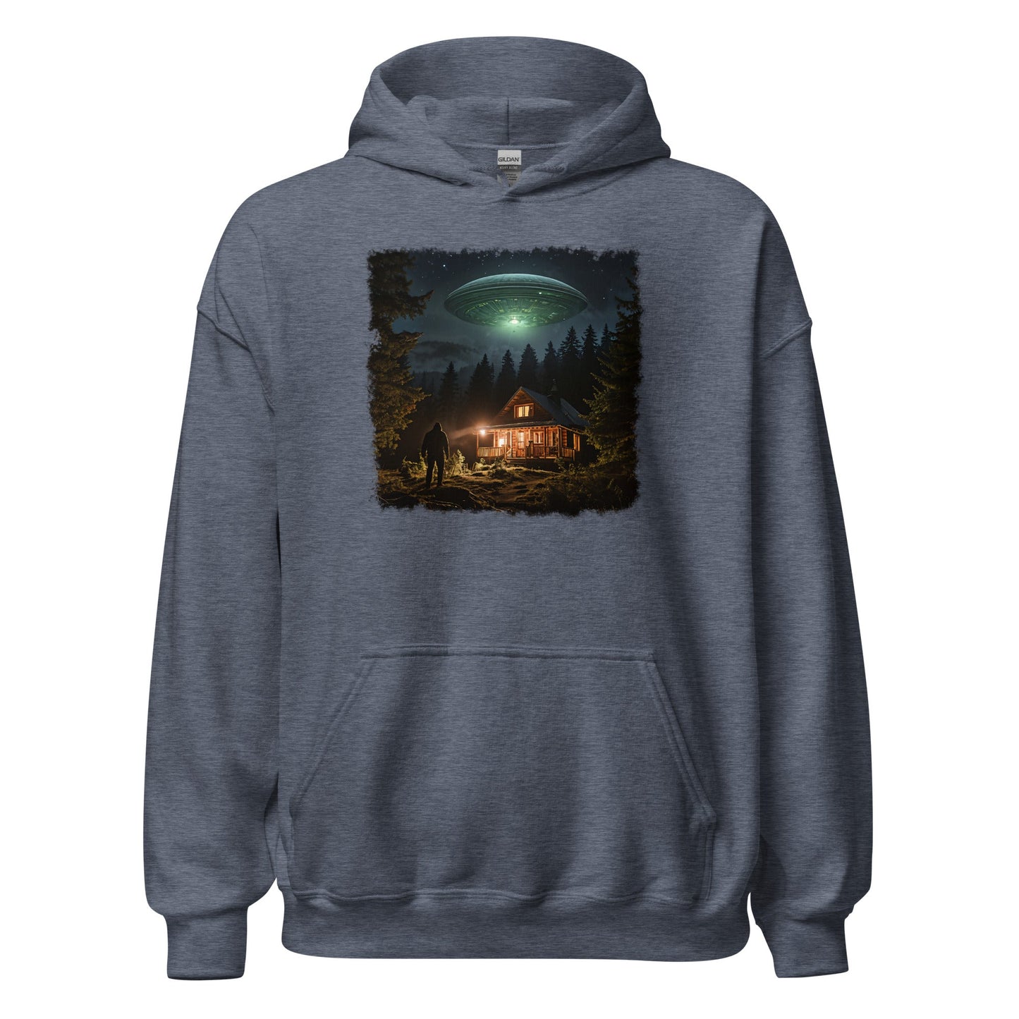 UFO and Bigfoot Women's (Unisex) Hoodie - Hoodies - Discovery Co.