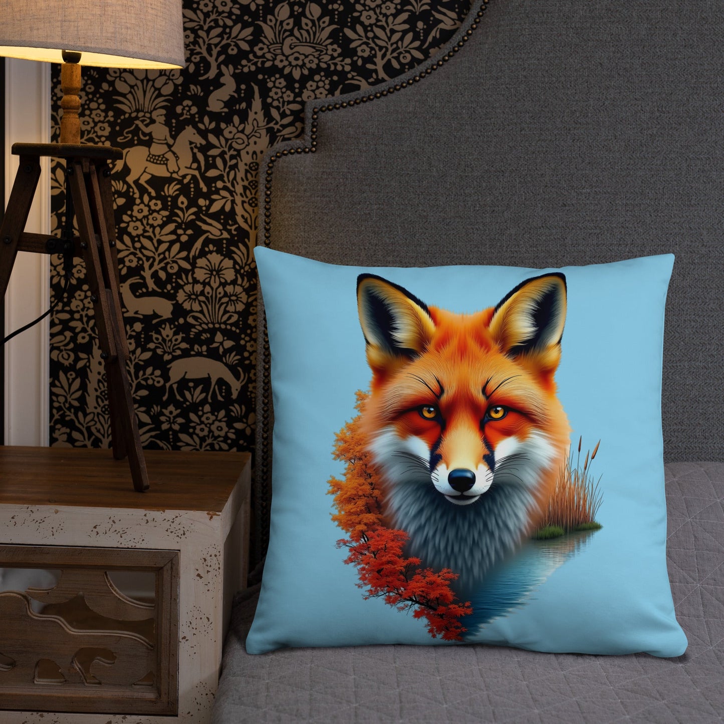 Vivid Fox Basic Pillow - Pillows - Discovery Co.