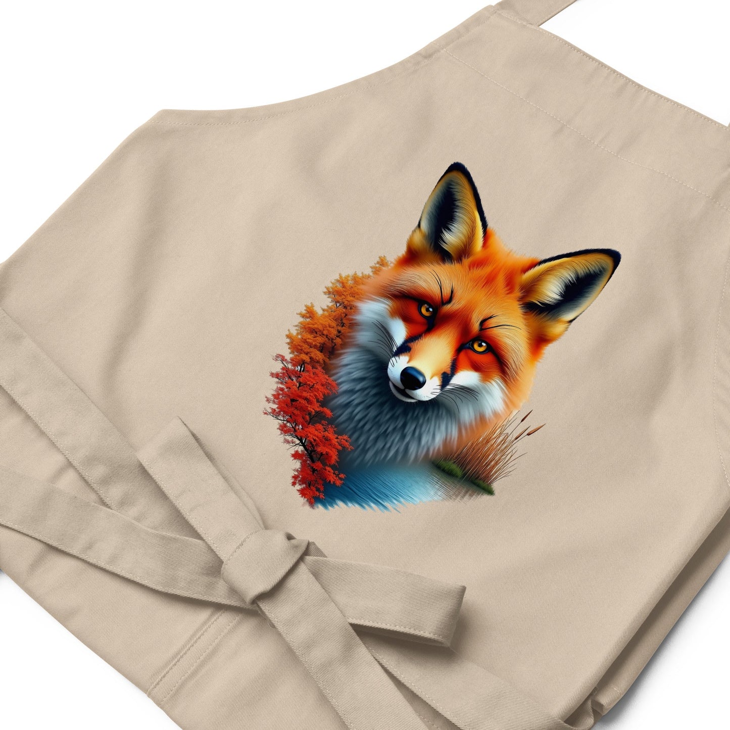 Vivid Fox Organic Cotton Apron - Aprons - Discovery Co.