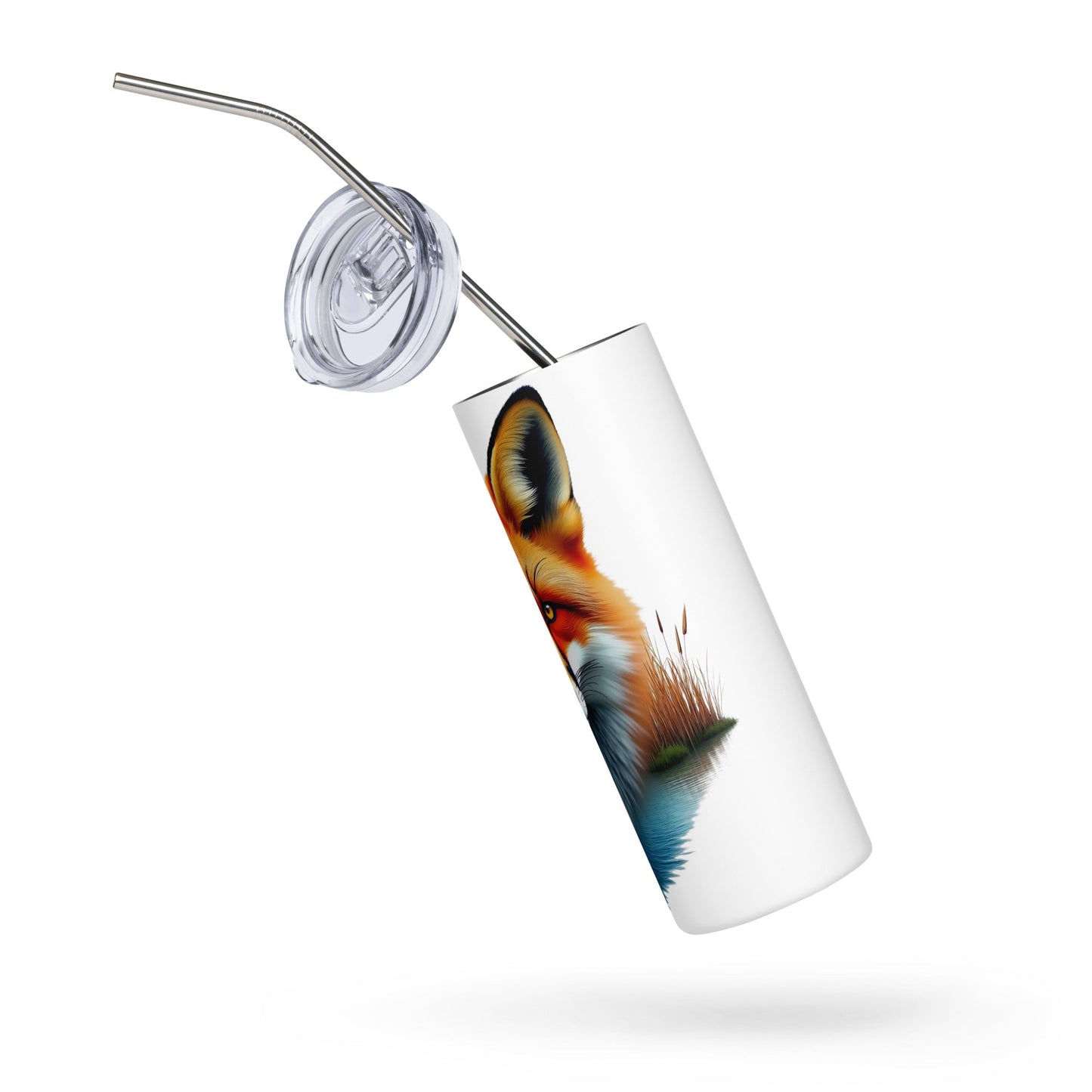 Vivid Fox Stainless Steel Tumbler - Steel Tumbler - Discovery Co.