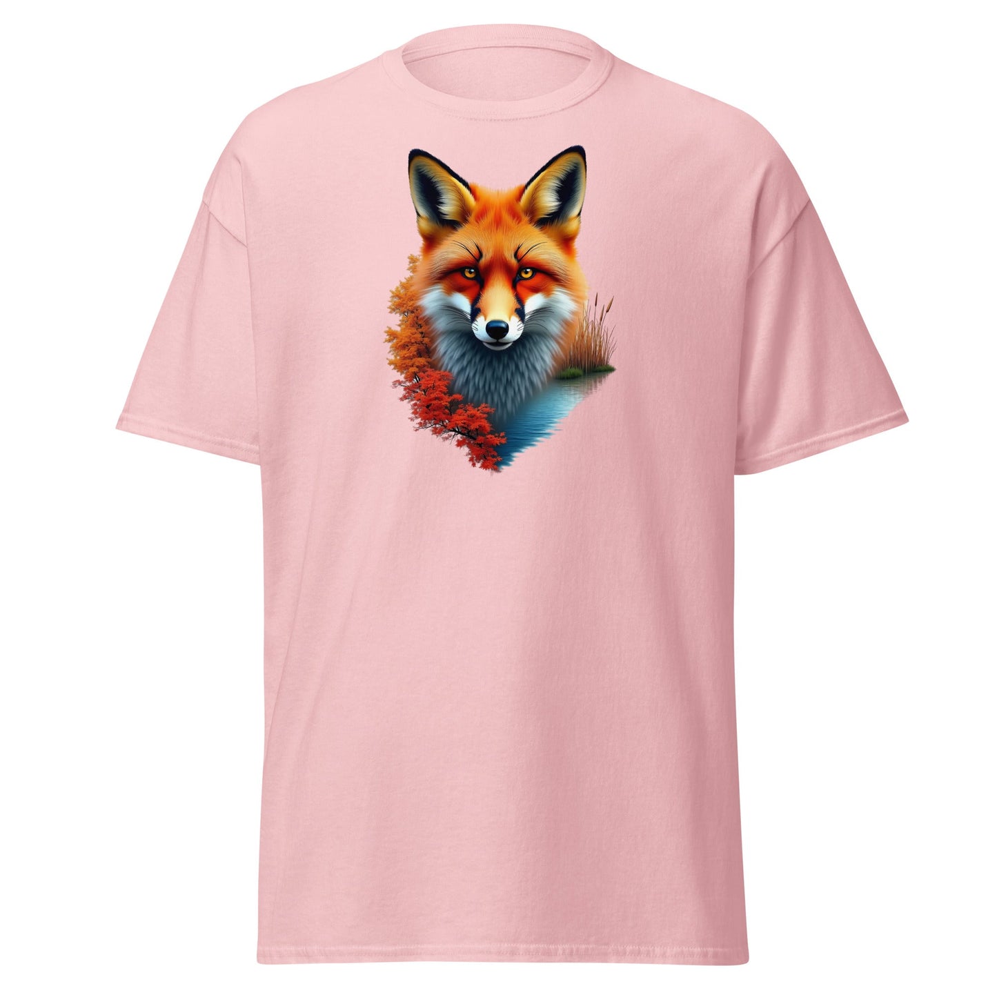 Vivid Fox Women's (Unisex) Classic Tee - Women's Shirts - Discovery Co.