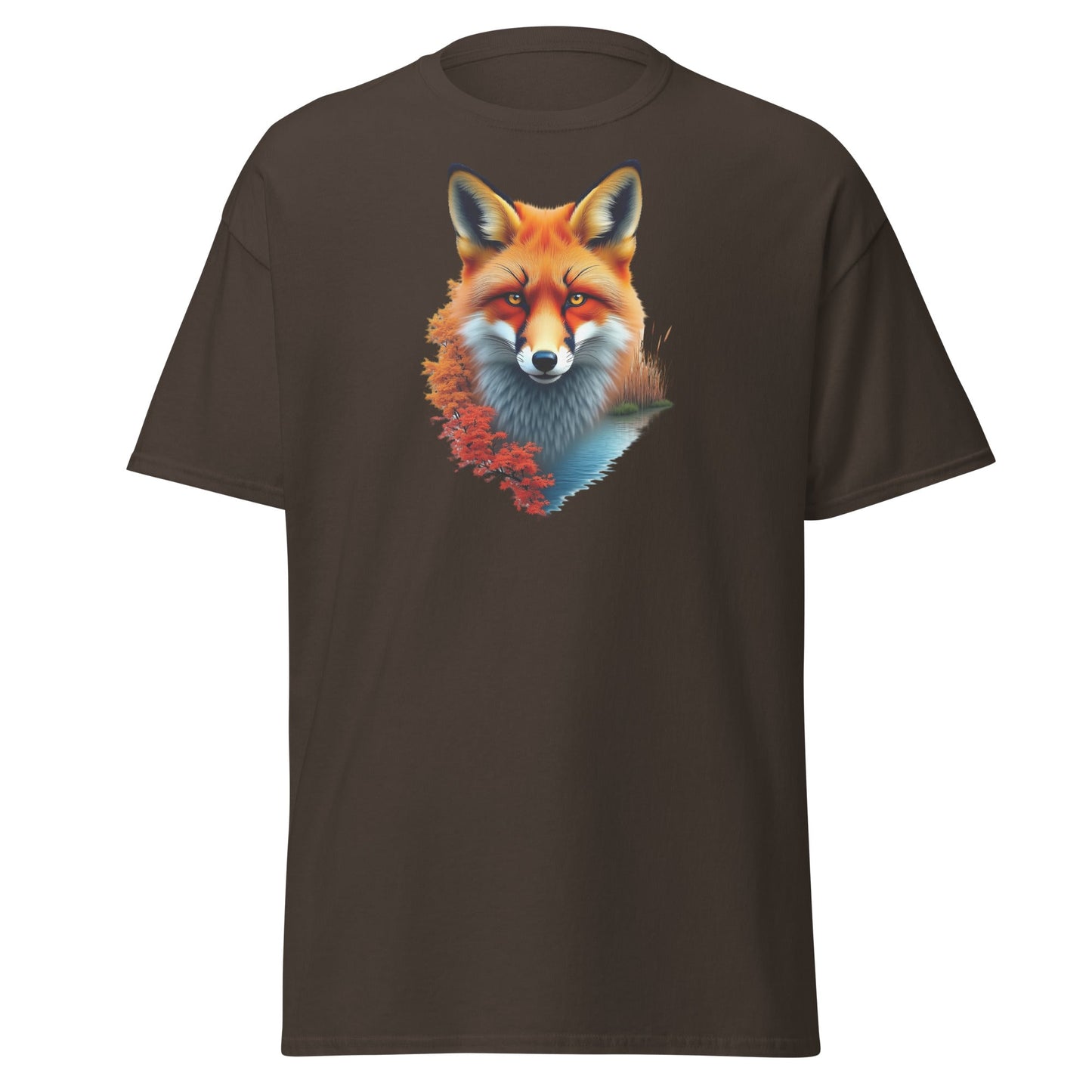 Vivid Fox Women's (Unisex) Classic Tee - Women's Shirts - Discovery Co.