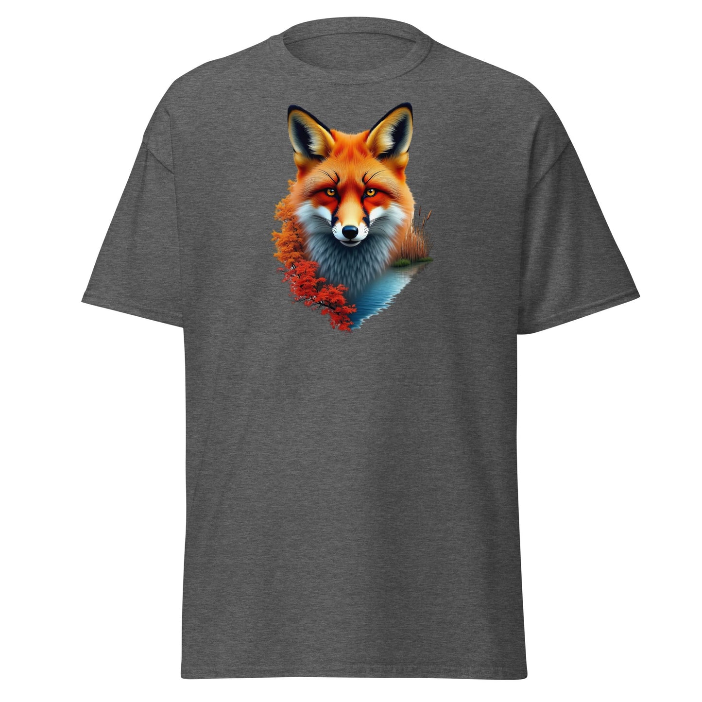 Vivid Fox Women's (Unisex) Classic Tee - Women's Shirts - Discovery Co.