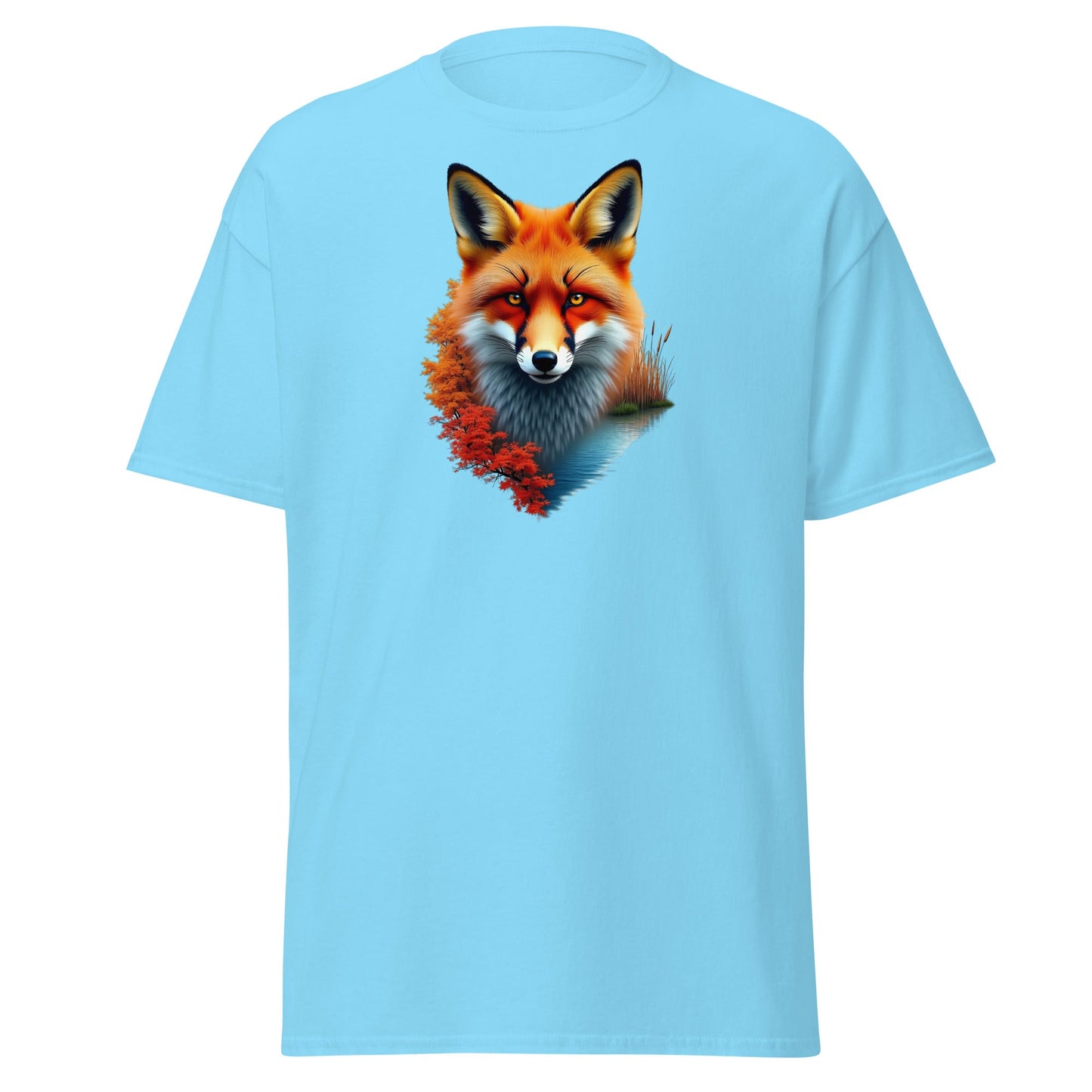 Vivid Fox Women's (Unisex) Classic Tee - Women's Shirts - Discovery Co.