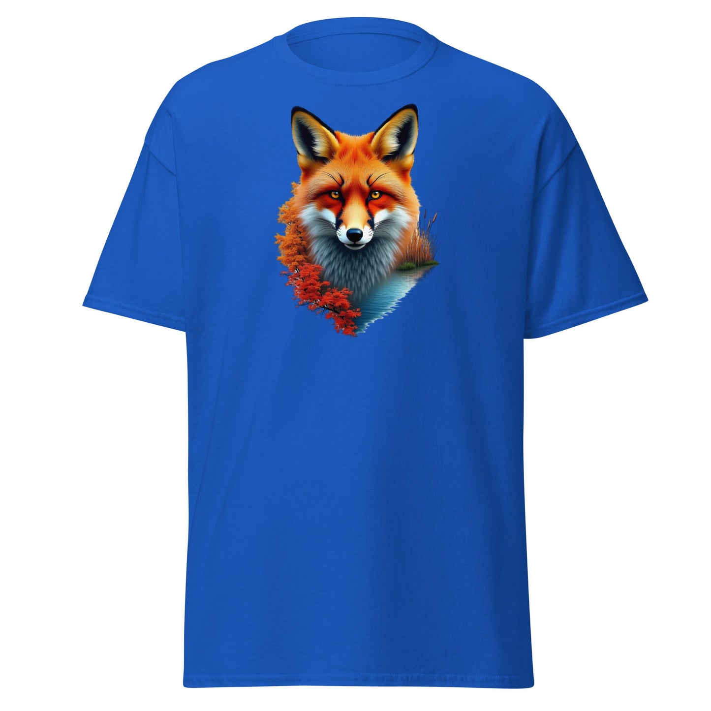 Vivid Fox Women's (Unisex) Classic Tee - Women's Shirts - Discovery Co.