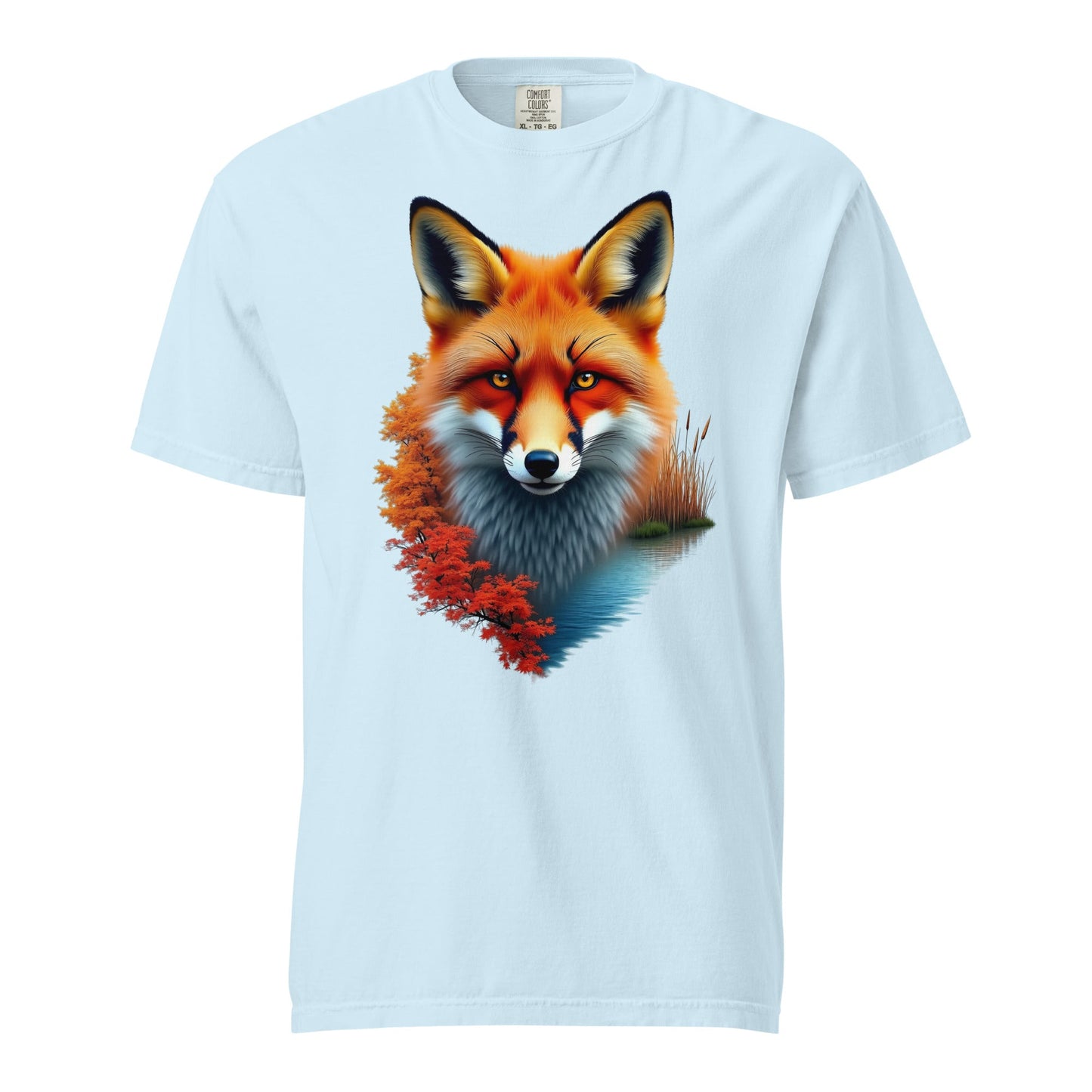 Vivid Fox Women's (Unisex) Premium Tee - Women's Shirts - Discovery Co.