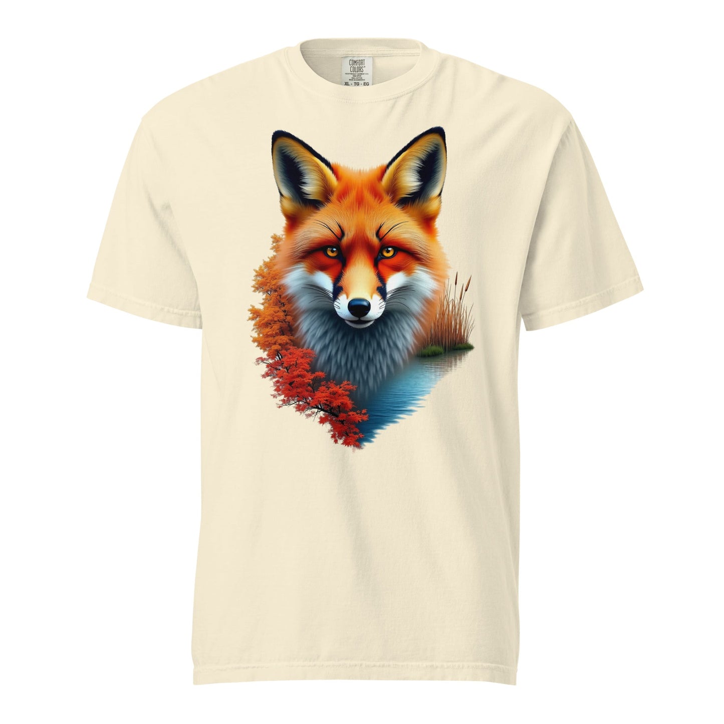 Vivid Fox Women's (Unisex) Premium Tee - Women's Shirts - Discovery Co.