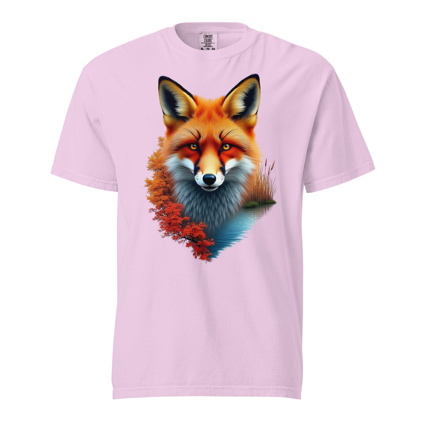 Vivid Fox Women's (Unisex) Premium Tee - Women's Shirts - Discovery Co.