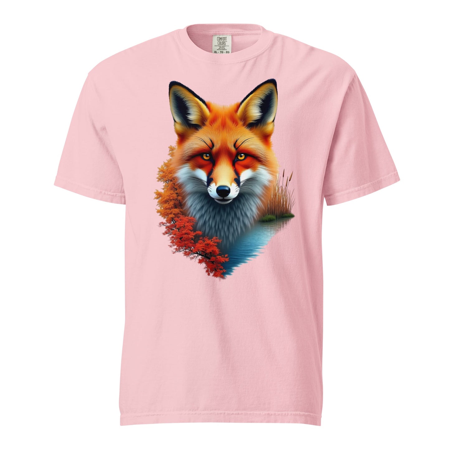 Vivid Fox Women's (Unisex) Premium Tee - Women's Shirts - Discovery Co.