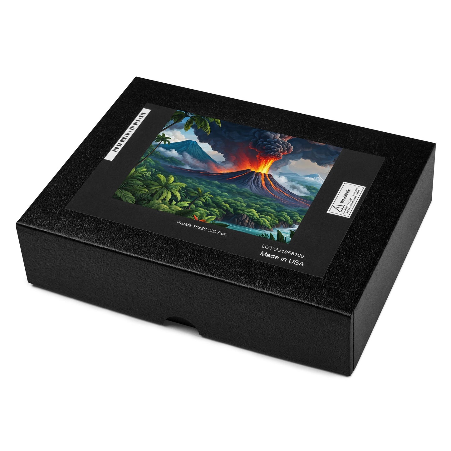 Volcano and Snowy Mountains Jigsaw Puzzle - Puzzle - Discovery Co.