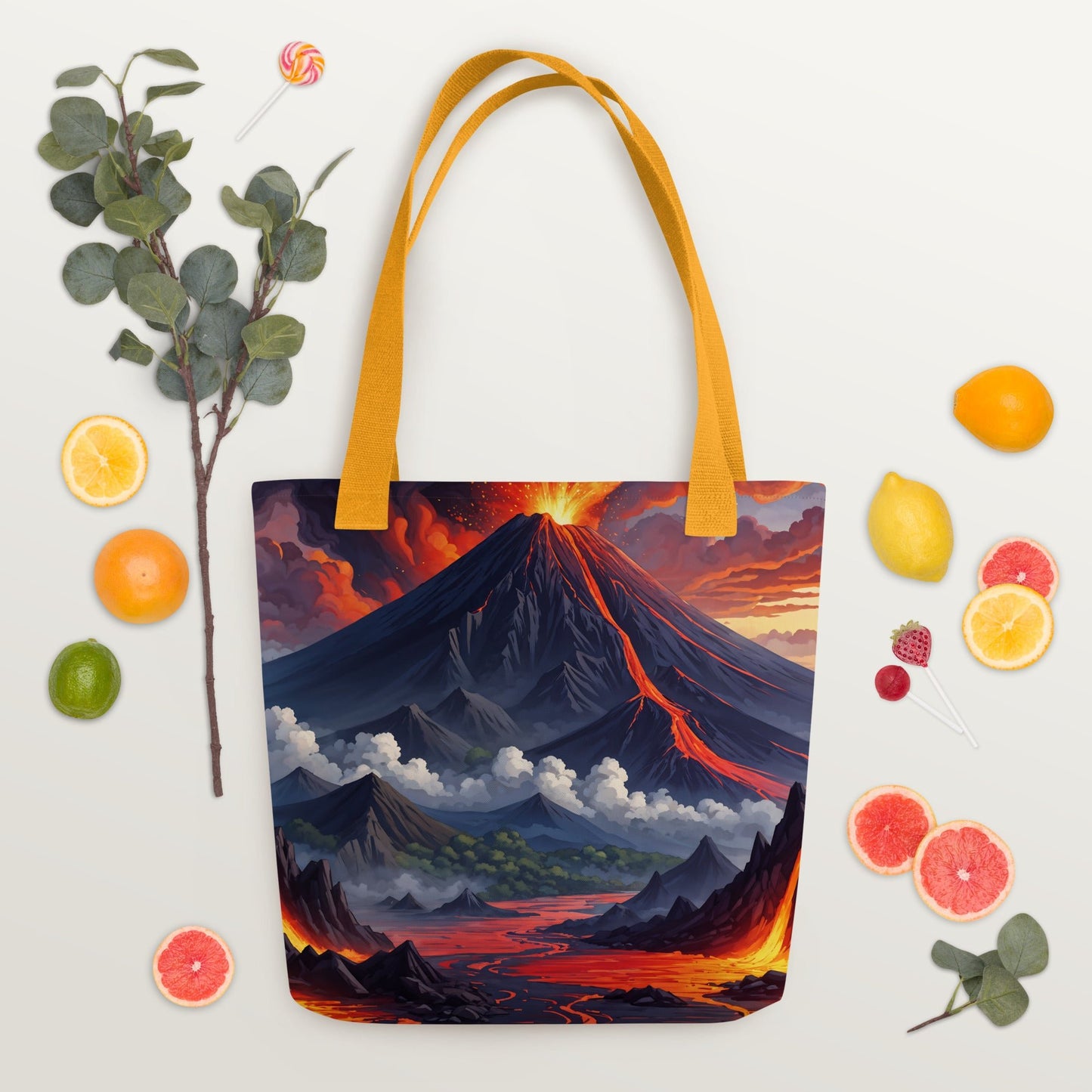 Volcano II Tote Bag - Tote Bags - Discovery Co.