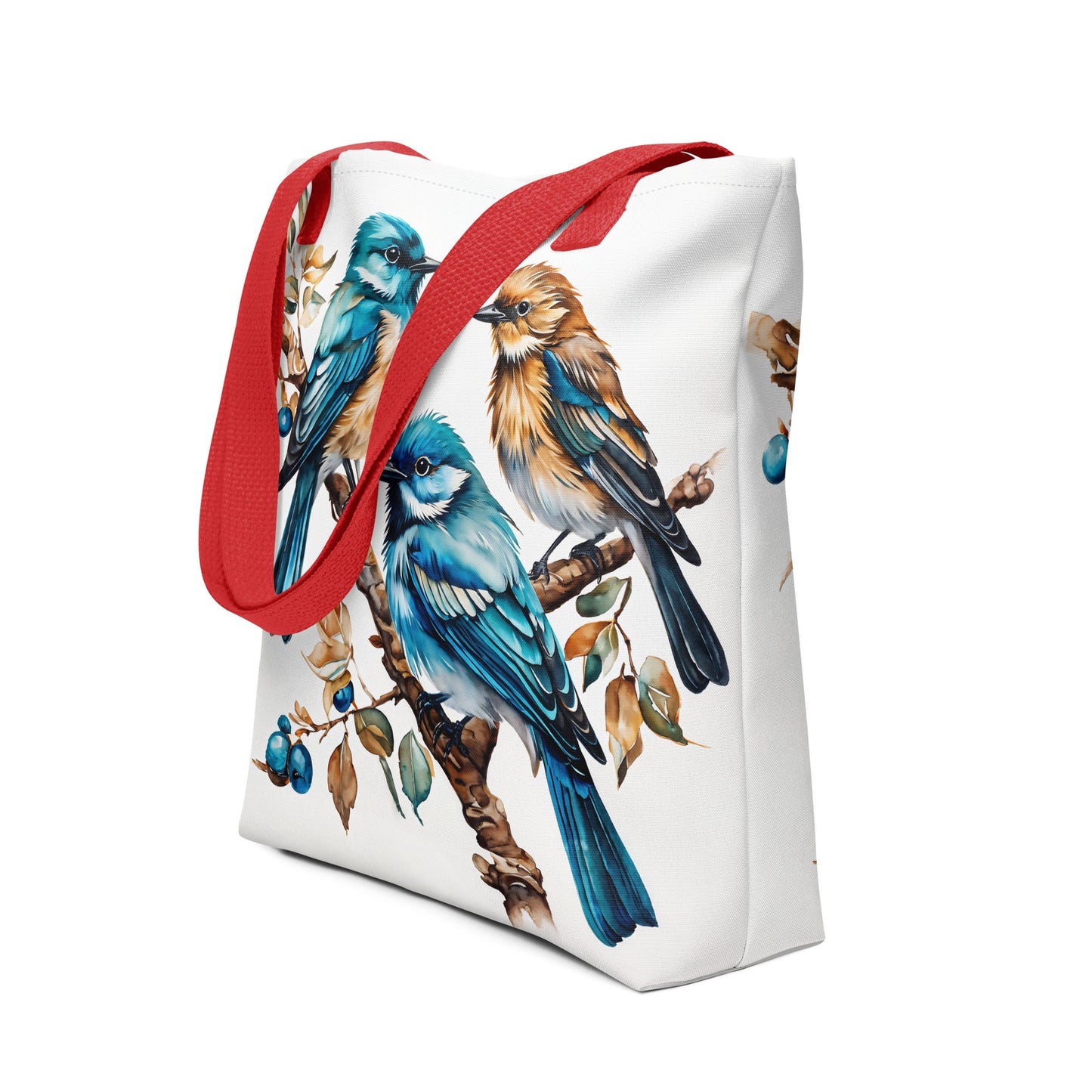 Watercolor Birds Tote Bag - Tote Bags - Discovery Co.