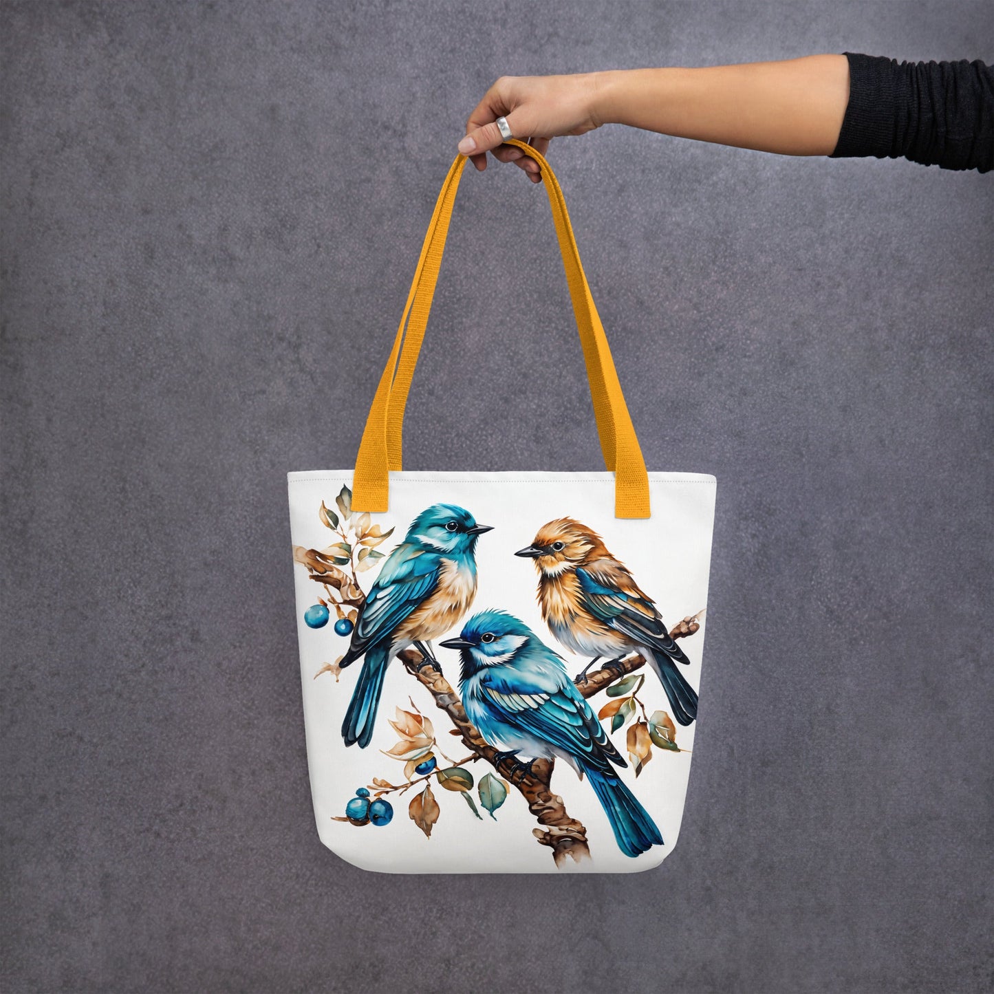 Watercolor Birds Tote Bag - Tote Bags - Discovery Co.