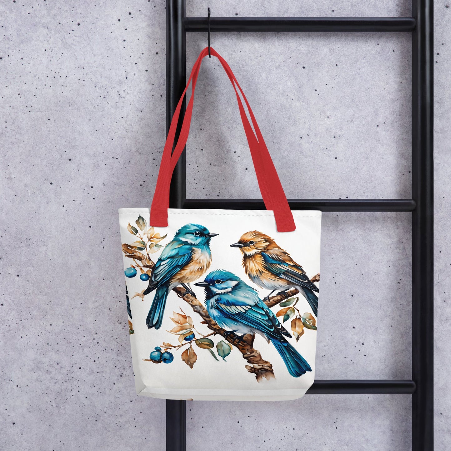 Watercolor Birds Tote Bag - Tote Bags - Discovery Co.