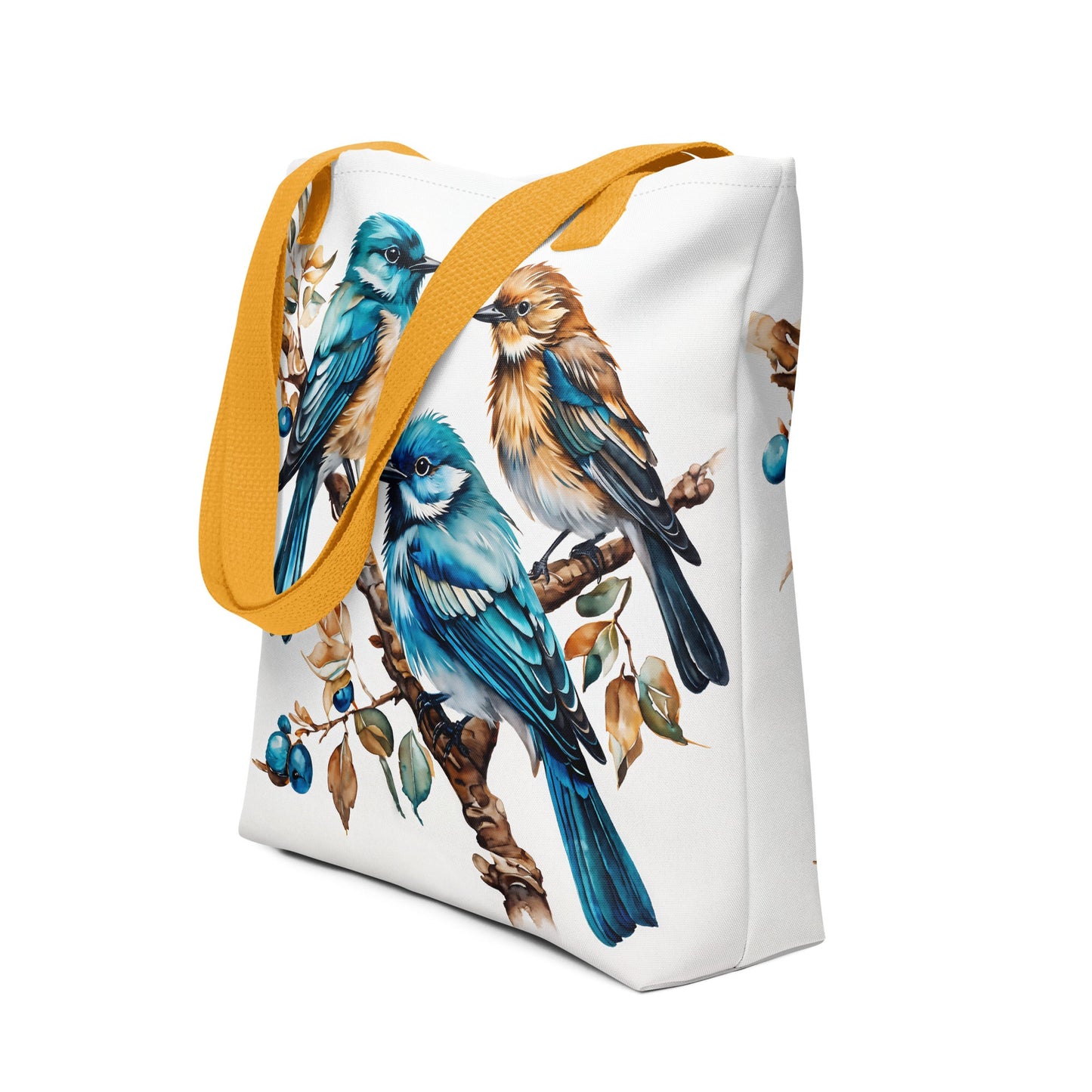 Watercolor Birds Tote Bag - Tote Bags - Discovery Co.
