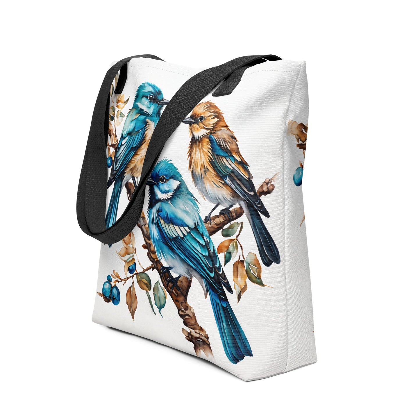 Watercolor Birds Tote Bag - Tote Bags - Discovery Co.