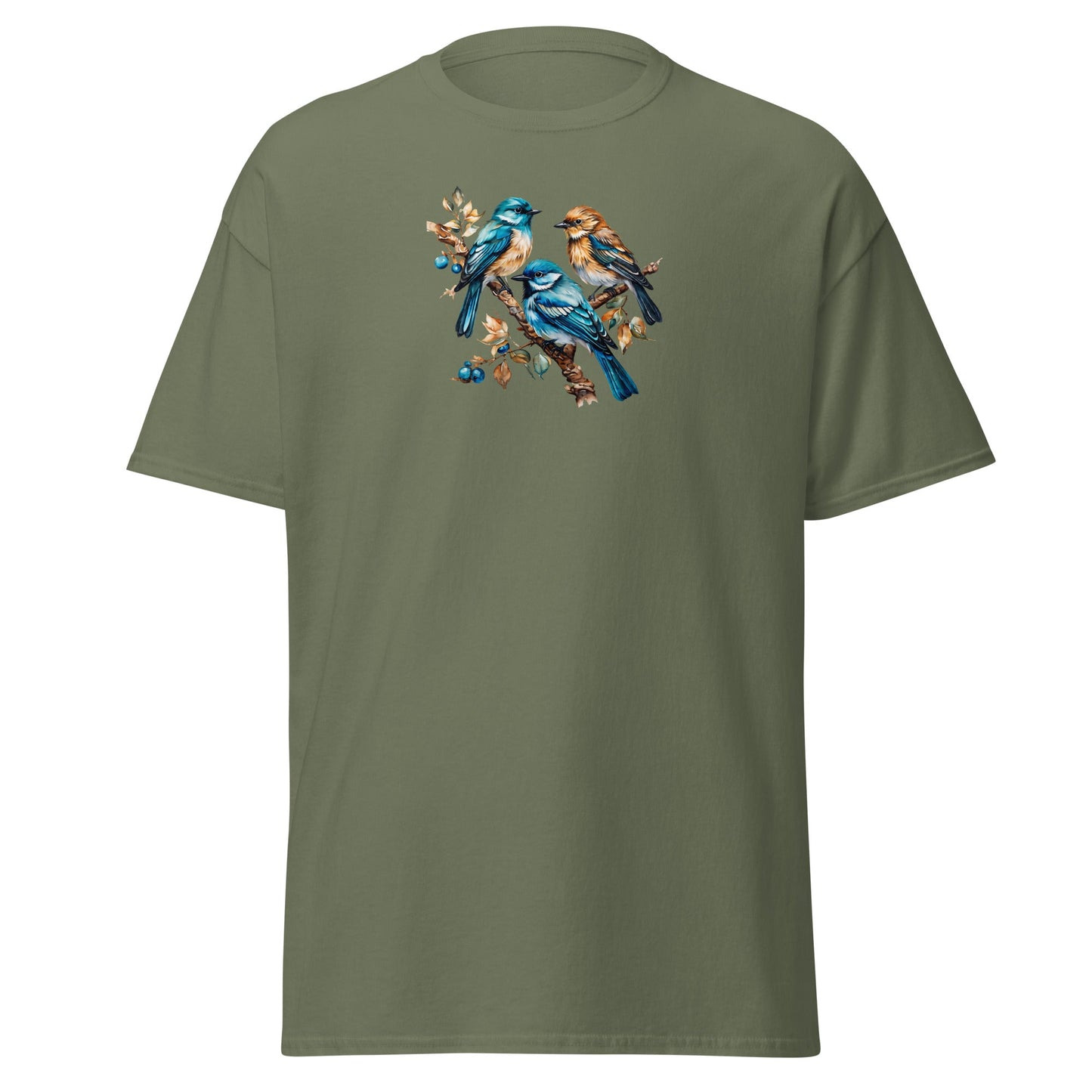 Watercolor Birds Women's (Unisex) Classic Tee - Women's Shirts - Discovery Co.