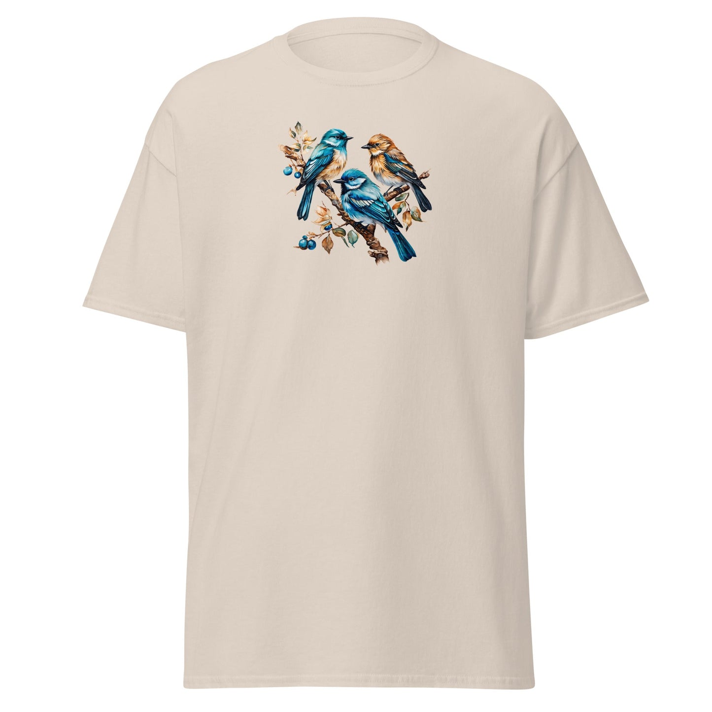 Watercolor Birds Women's (Unisex) Classic Tee - Women's Shirts - Discovery Co.