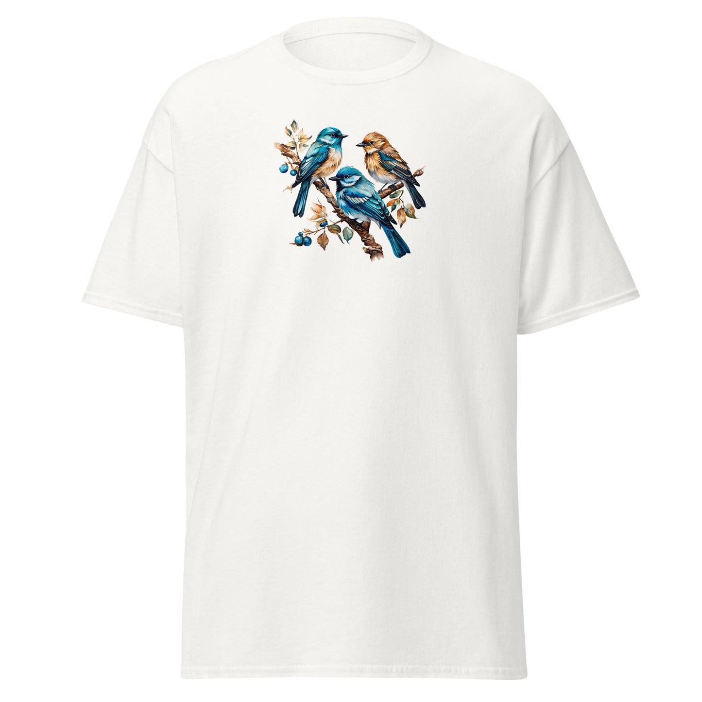 Watercolor Birds Women's (Unisex) Classic Tee - Women's Shirts - Discovery Co.