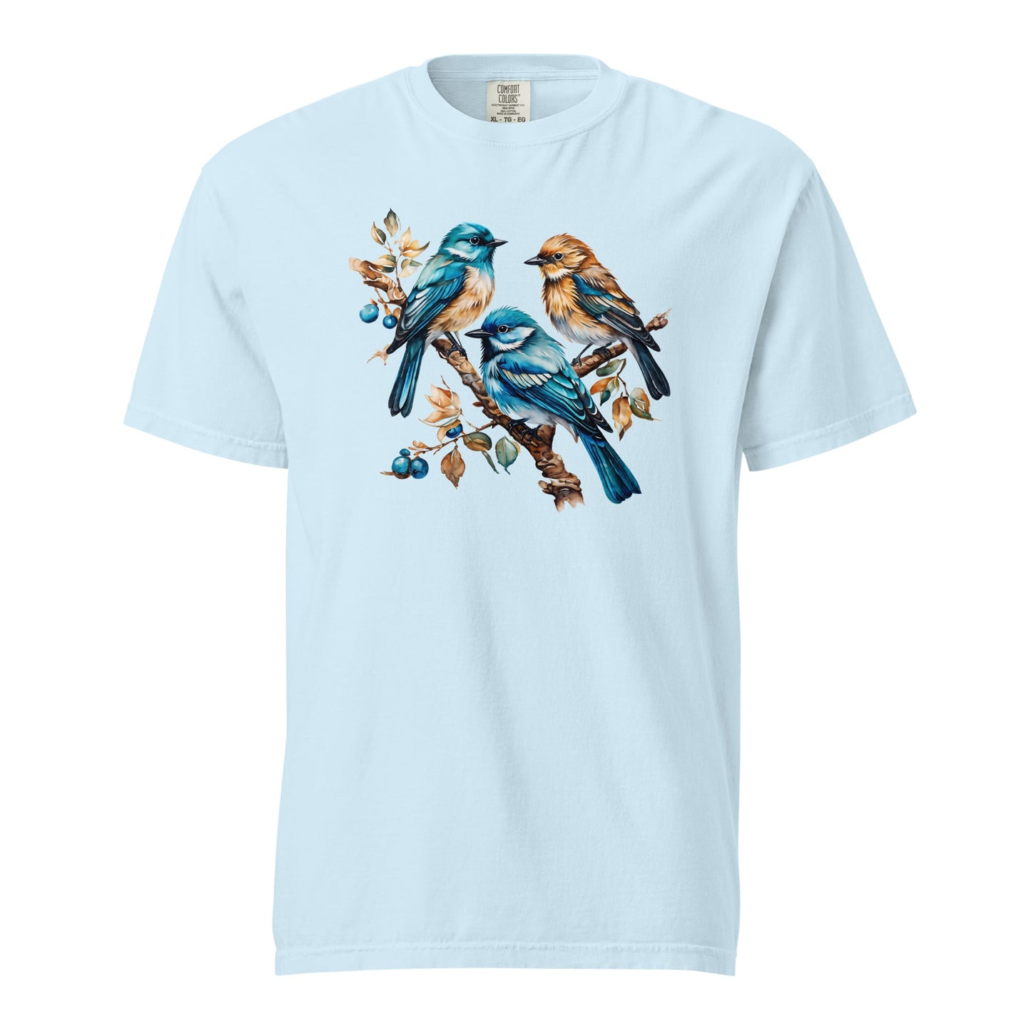Watercolor Birds Women's (Unisex) Premium Tee - Women's Shirts - Discovery Co.