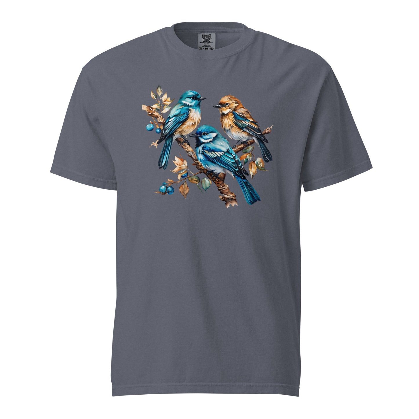 Watercolor Birds Women's (Unisex) Premium Tee - Women's Shirts - Discovery Co.