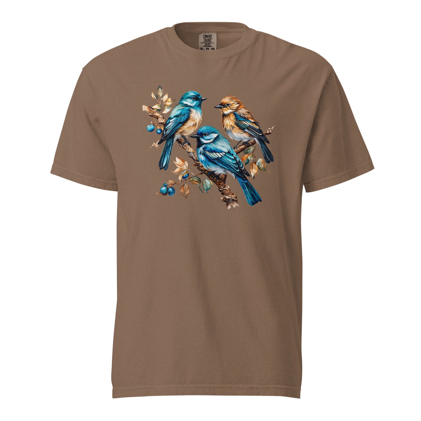 Watercolor Birds Women's (Unisex) Premium Tee - Women's Shirts - Discovery Co.