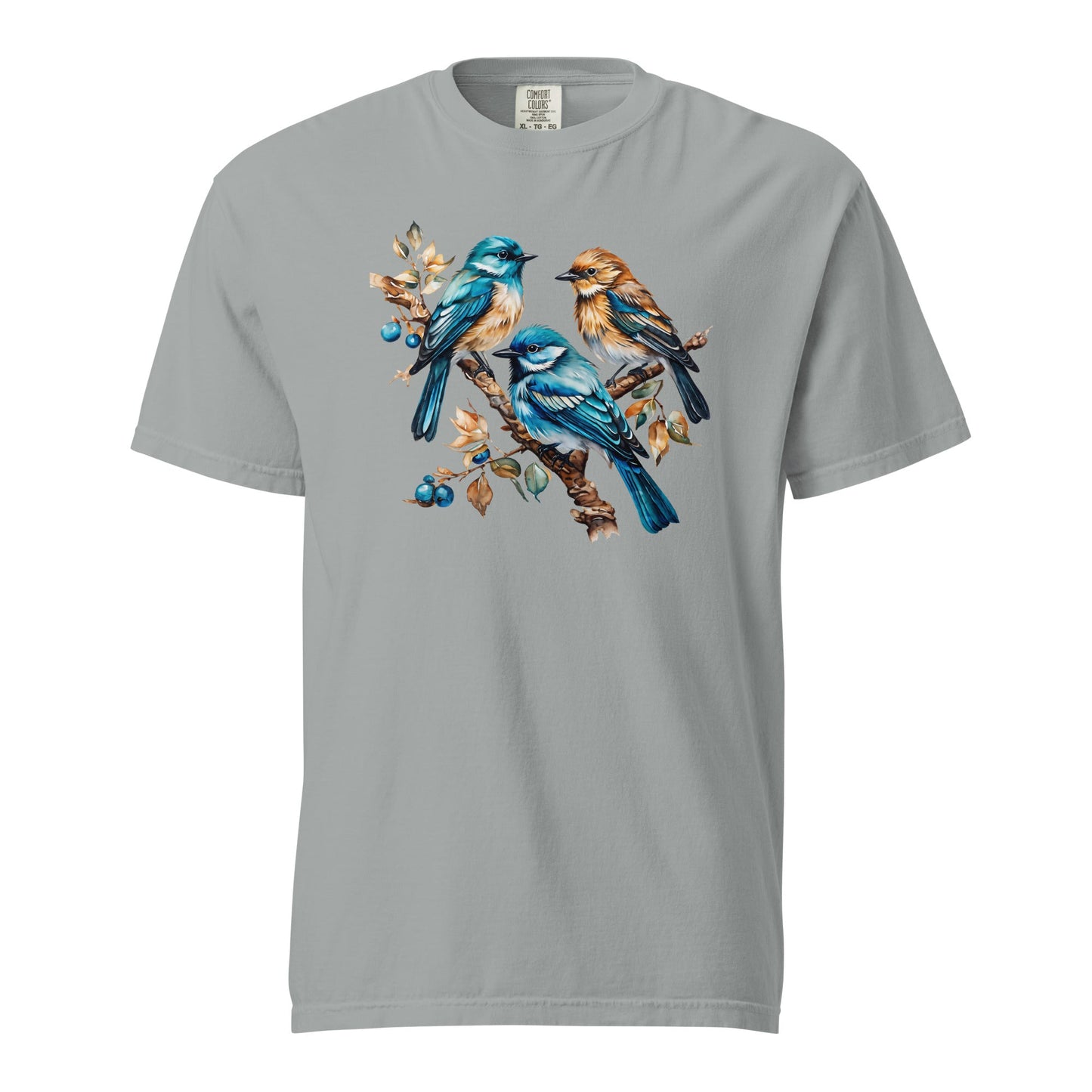 Watercolor Birds Women's (Unisex) Premium Tee - Women's Shirts - Discovery Co.