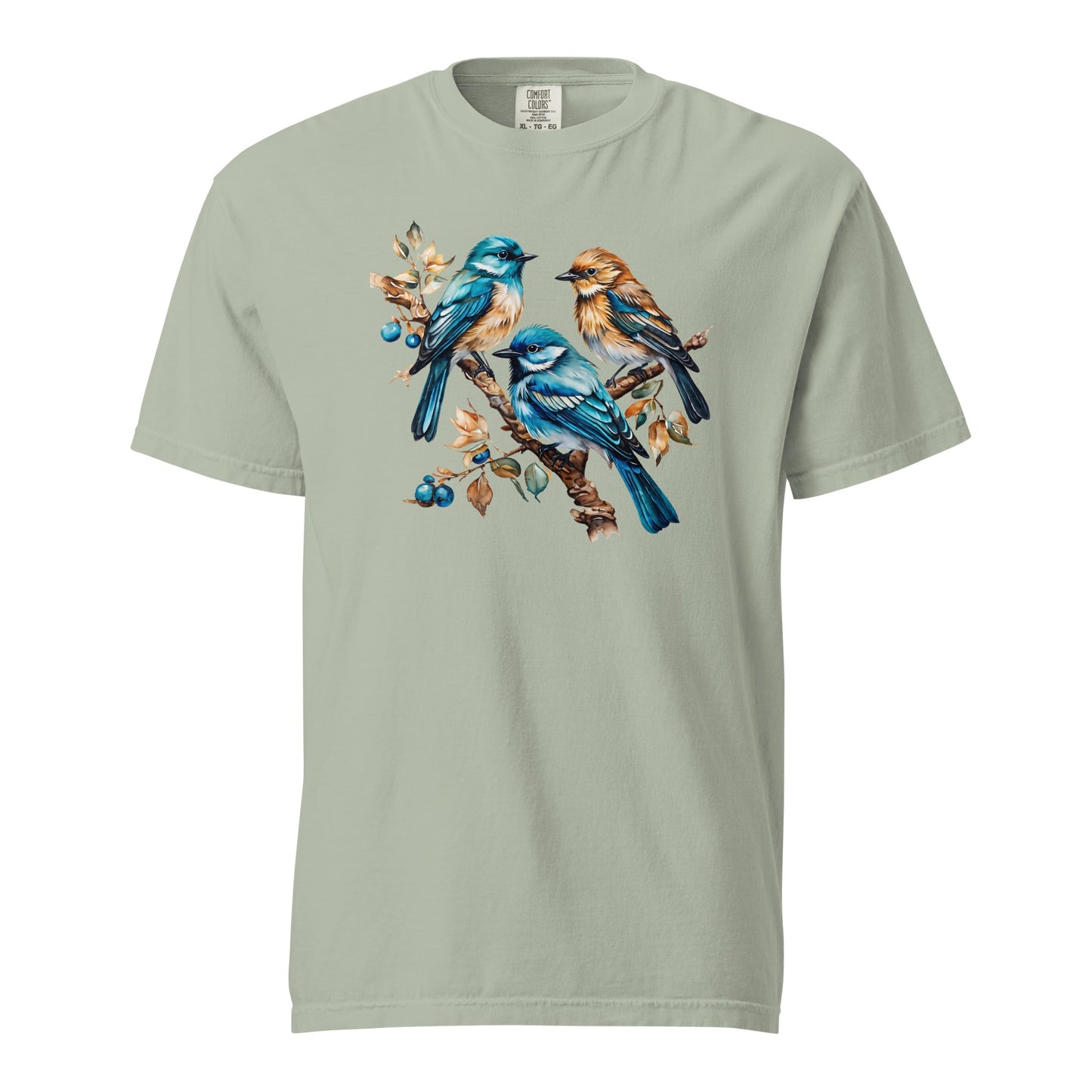 Watercolor Birds Women's (Unisex) Premium Tee - Women's Shirts - Discovery Co.