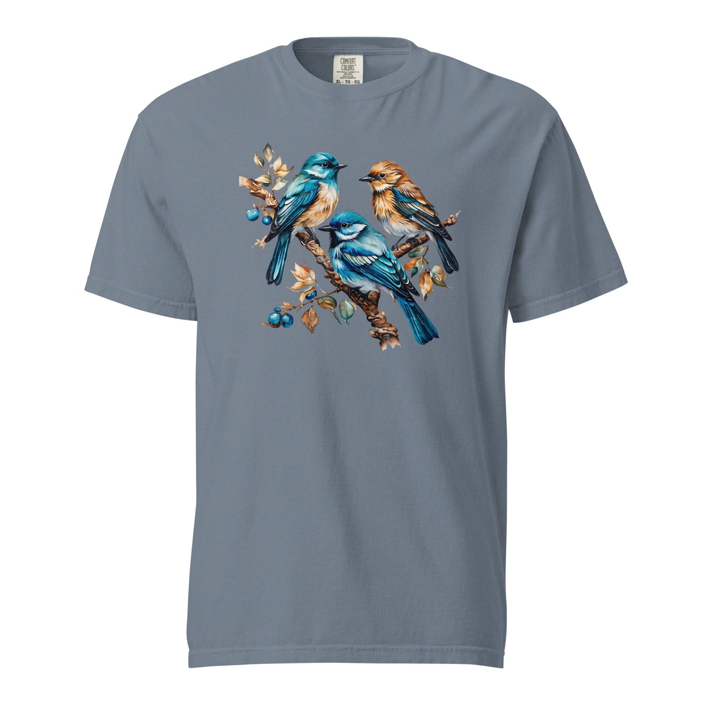 Watercolor Birds Women's (Unisex) Premium Tee - Women's Shirts - Discovery Co.