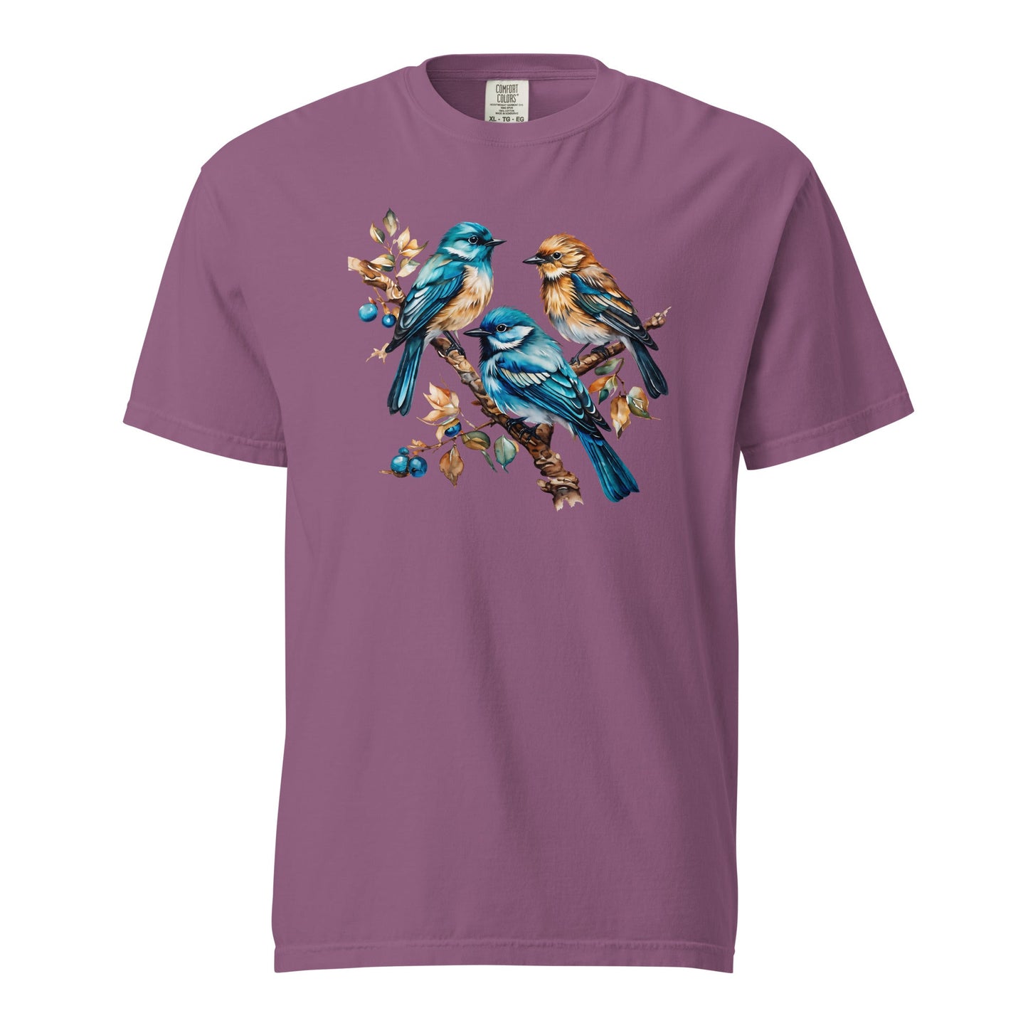 Watercolor Birds Women's (Unisex) Premium Tee - Women's Shirts - Discovery Co.