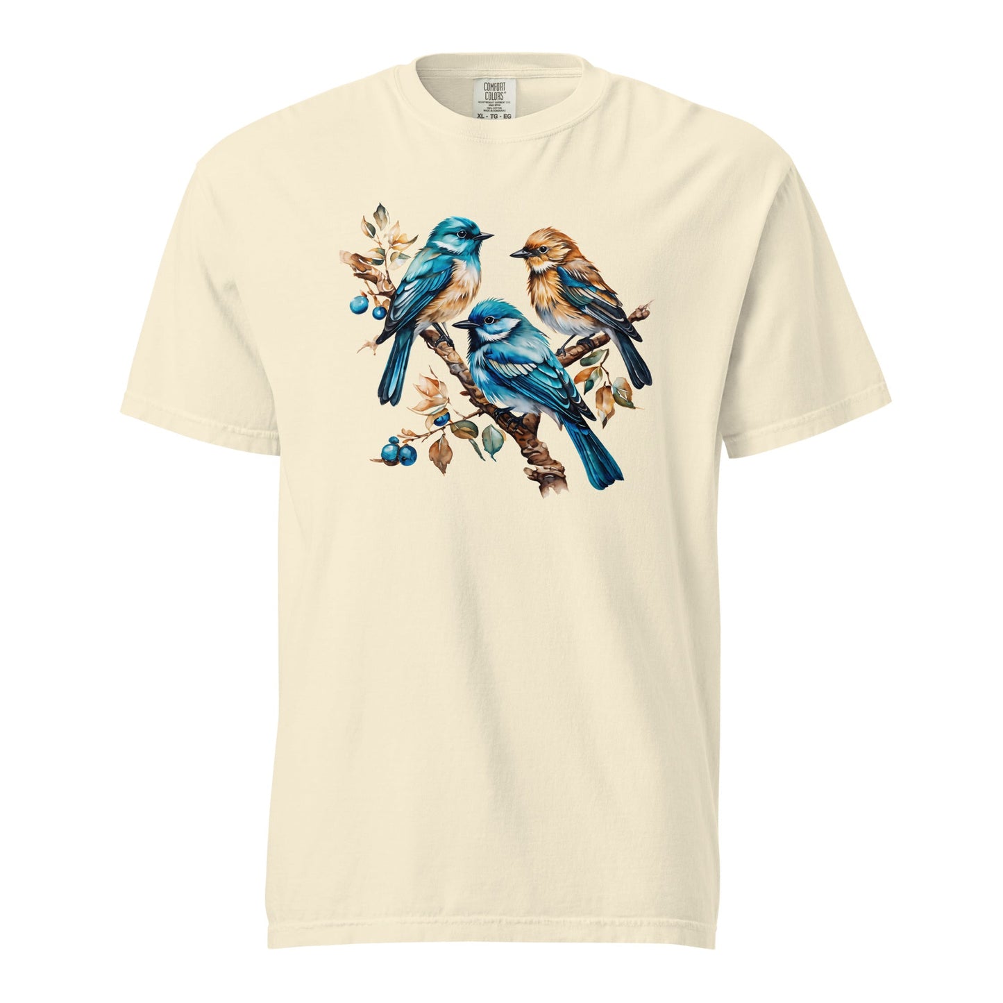Watercolor Birds Women's (Unisex) Premium Tee - Women's Shirts - Discovery Co.